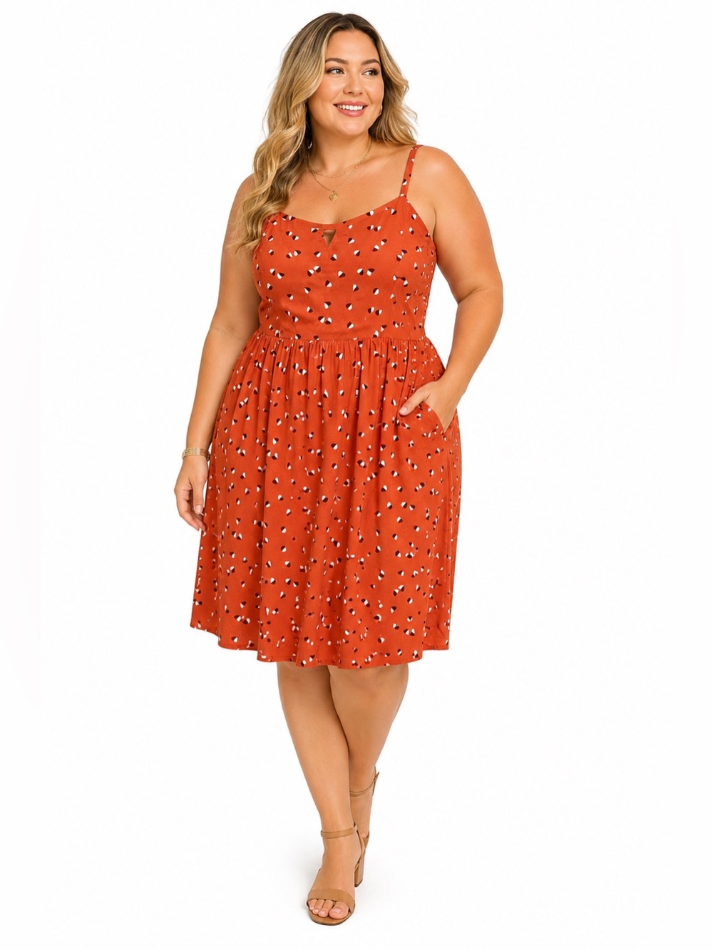 Old Navy Tropical Sunset Sundress Size 16